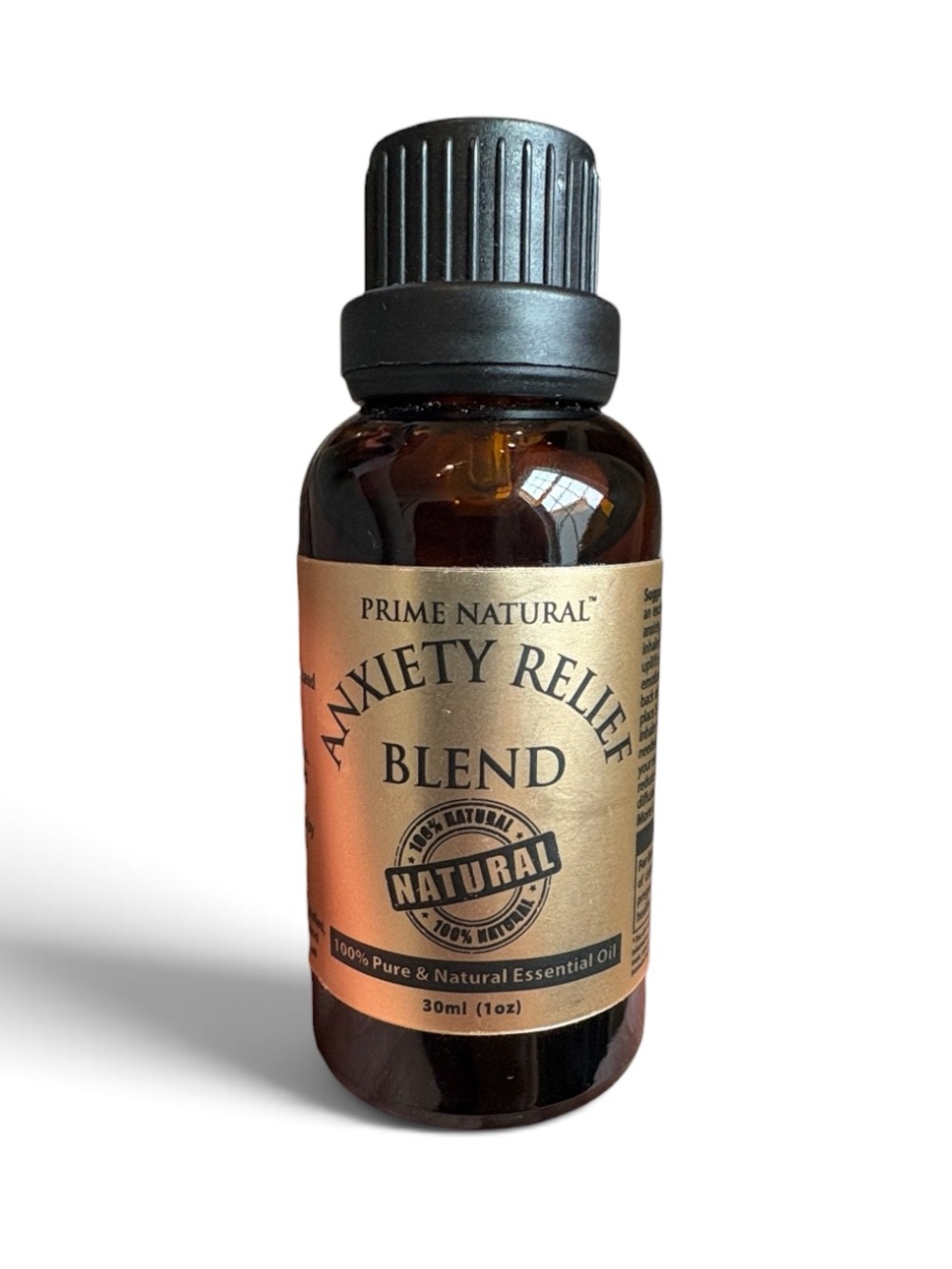 Prime Natural Anxiety Relief Blend 30ml Natural Essential Oil NEW